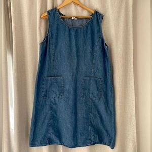 Denim A Line Dress